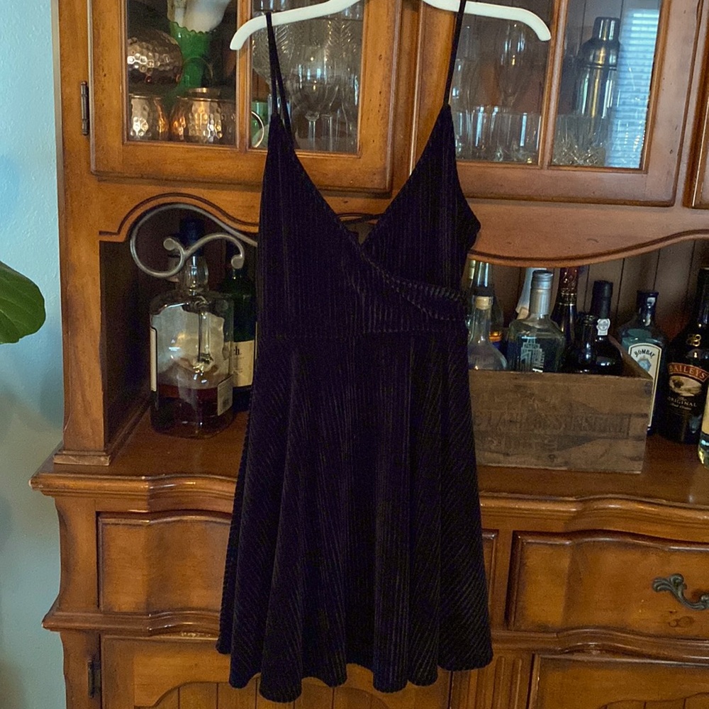 Black evening dress